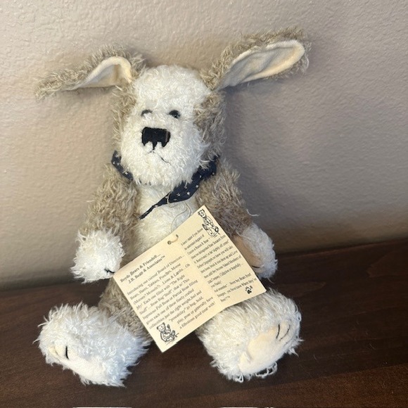 Boyds Bears Snuffy B. Barker 10" Stuffed Plush Dog Collectible Style #5405 - Picture 8 of 8